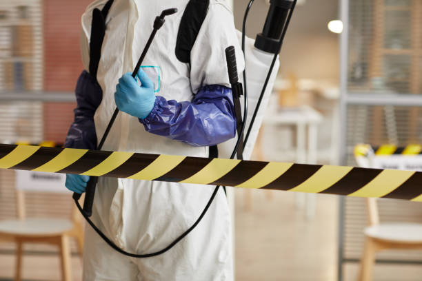 Professional Biohazard technician working in Andover, NJ